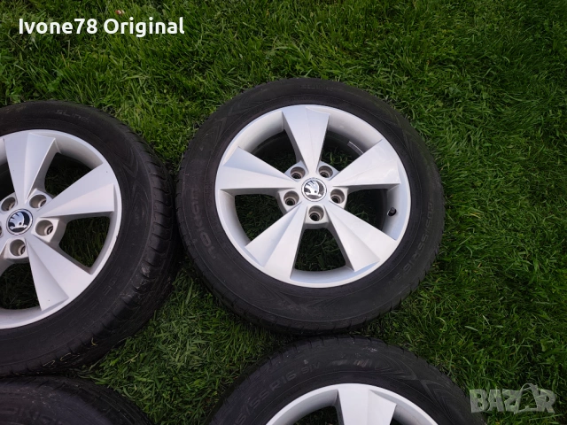 ПРОМО Алуминиеви Джанти за SKODA OCTAVIA 3 5x112 16 цола.Отлично състояние., снимка 5 - Гуми и джанти - 54177019