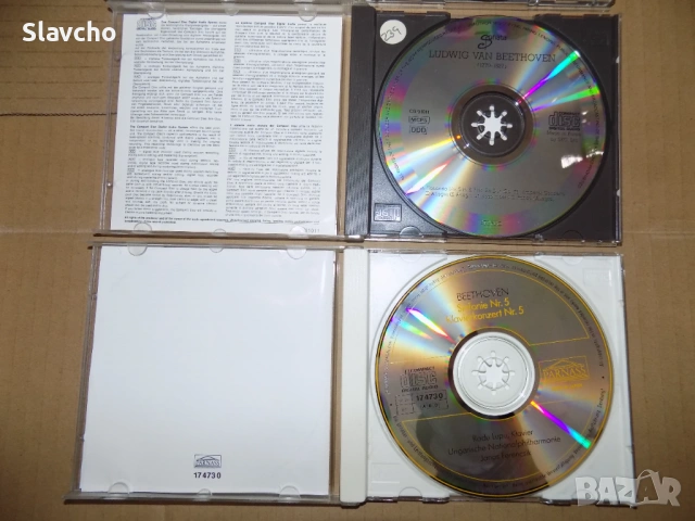 4 Компакт дискa на -Ludwig van Beethoven/ 1 -LEONARD BERNSTEIN/ Symphony No.5/ Sony CD MINT, снимка 4 - CD дискове - 38076418
