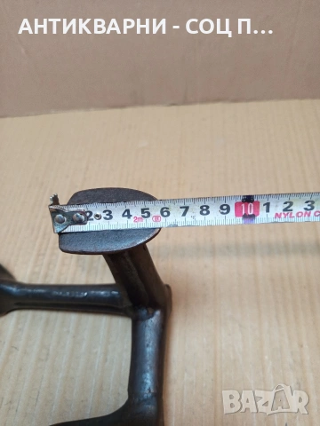 Соц Стара Обущарска Наковалня 2.200кг. НОМЕР 718., снимка 14 - Антикварни и старинни предмети - 53513641