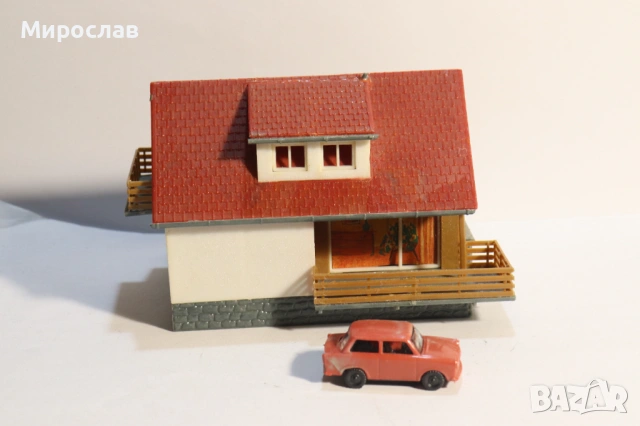 FALLER? KIBRI?VOLLMER H0 1/87 СГРАДА КЪЩА ВАГОН ВЛАК ЖП, снимка 3 - Колекции - 53417967