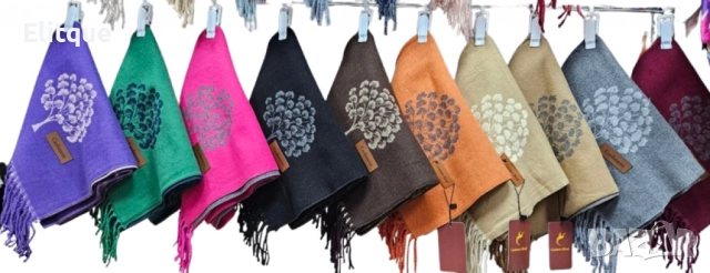 Елегантен дамски шал - Съвършено съчетание на стил и комфорт, снимка 2 - Шалове - 52832156