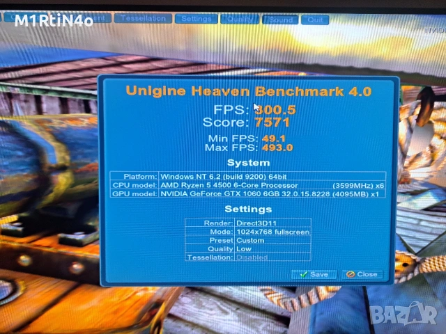 Nvidia GeForce GTX 1060 6gb , снимка 4 - Видеокарти - 54122305