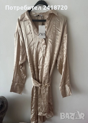 Нова рокля Zara - вискоза с етикет