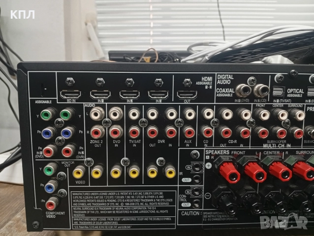 7.1 канален ресивър PIONEER VSX-1019, снимка 9 - Ресийвъри, усилватели, смесителни пултове - 52787621