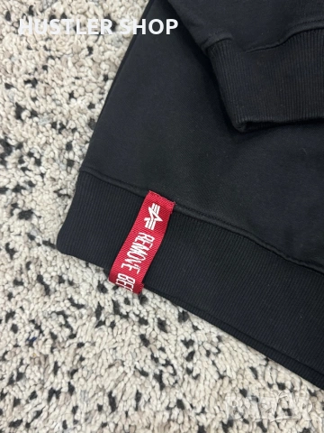 Мъжка блуза ALPHA INDUSTRIES. Размер L, снимка 6 - Блузи - 53273635