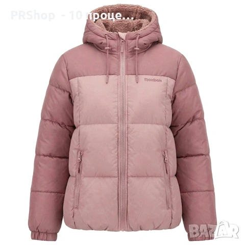 НАМАЛЕНО! Дамско двулицево зимно яке Rееbоk, розово