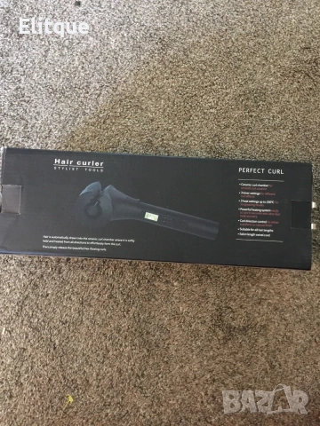 ✨ Високотехнологична керамична преса за къдрене на коса с LED дисплей – черна ✨, снимка 7 - Други - 53251544