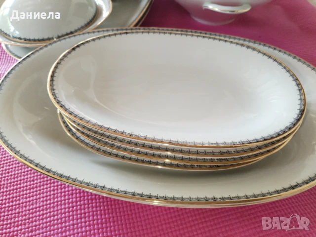 Порцеланов сервиз от 1935 г. - 34 части, снимка 9 - Сервизи - 50689987