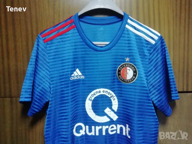 Feyenoord Adidas 2018/2019 оригинална тениска фланелка Фейеноорд размер М , снимка 4 - Тениски - 48884624