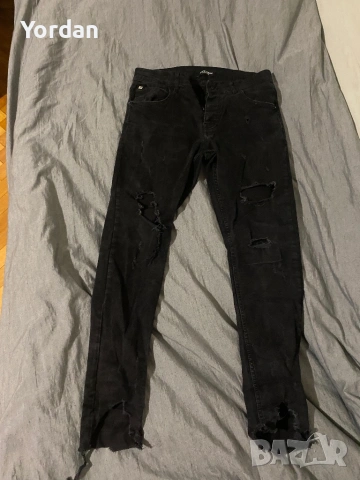 Мъжки накъсани дънки/Карго панталони, снимка 2 - Дънки - 53816931
