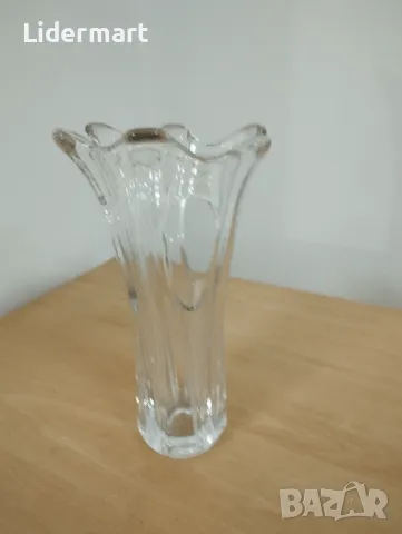 Ваза от кристал и стъкло, снимка 2 - Вази - 49903846