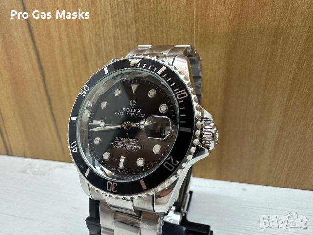 Часовник Ролекс Rolex Silver Automatic Пълен Автомат само за 250 лв. Безплатна доставка за София, Ст, снимка 4 - Мъжки - 45063663