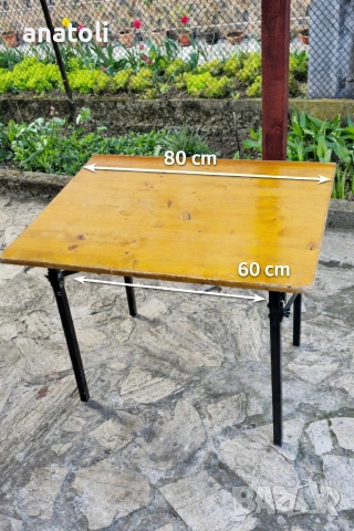 згаваема маса от германия дл.81см ш.61см, снимка 6 - Маси - 53903957