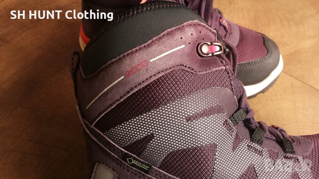 ECCO GORE-TEX размер EUR 34 зимни естествена кожа водонепромокаеми 12-11-S, снимка 4 - Детски боти и ботуши - 53047032