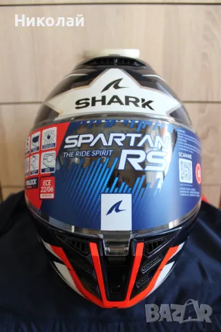 Каска Shark Spartan RS, снимка 2 - Аксесоари и консумативи - 49441783
