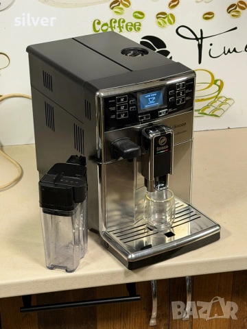 Кафемашина кафе автомат Saeco PicoBarista с гаранция, снимка 3 - Кафемашини - 53753107