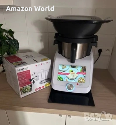‼️ Silvercrest Monsieur Cuisine Smart‼️ КЛАС А/МОСТРЕН ПРОДУКТ‼️ , снимка 2 - Кухненски роботи - 53960991