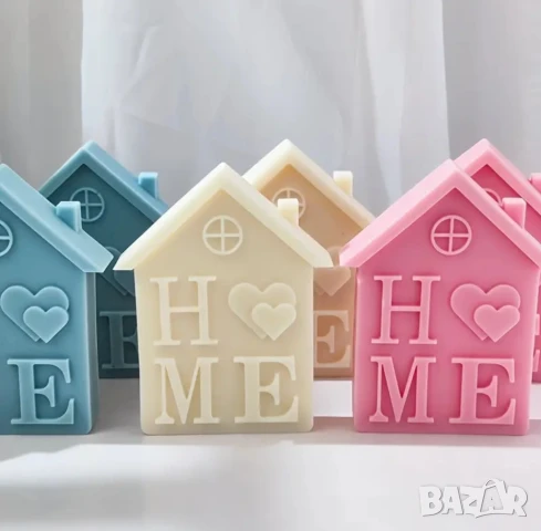 Молд къщичка HOME, снимка 5 - Форми - 50475879