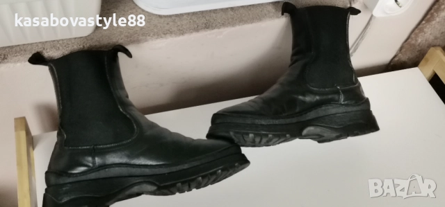 Дамски ботуши Arket 36 н. Естествена кожа , снимка 3 - Дамски боти - 52646872