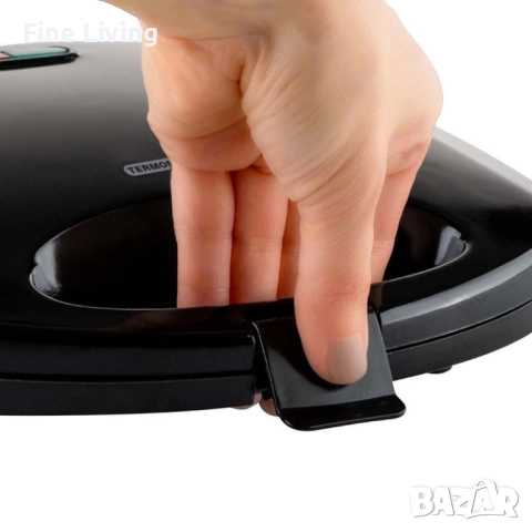 Уред за сандвичи с грил плоча Termomax, 750W, снимка 4 - Тостери - 52140910