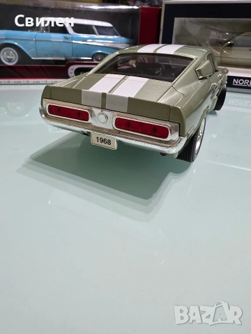 Ford shelby gt500 1968 (1:18), снимка 6 - Колекции - 53938270