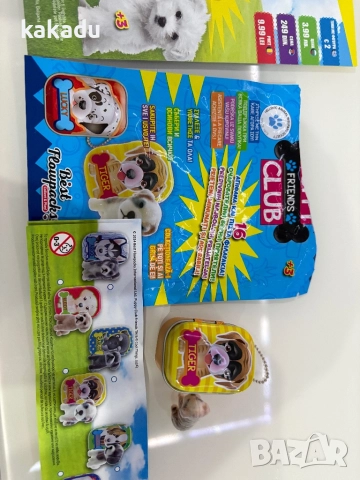 Кученце в метална кутийка - Tiger, снимка 3 - Фигурки - 52317801