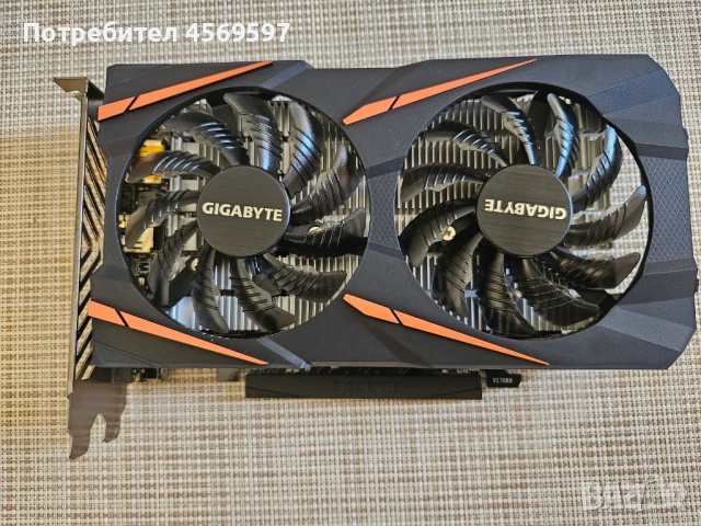 Видеокарта Gigabyte Radeon RX 560 Gaming OC 4G, снимка 2 - Видеокарти - 51722097