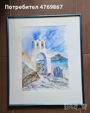 Картина Санторини