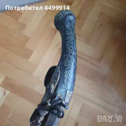Кремъчен пищов, снимка 12 - Антикварни и старинни предмети - 50934576