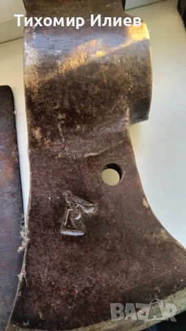 четири стари брадви ,топор, снимка 4 - Ножове - 53039694