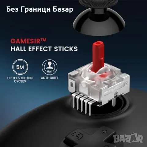 Нов GameSir G7 HE джойстик за Xbox Series X|S с персонализиране Hall Effect, снимка 8 - Аксесоари - 47653057