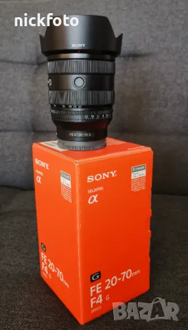 Обектив Sony 20-70mm f4 G, снимка 5 - Обективи и филтри - 48741011