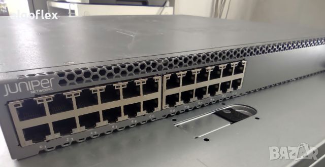 Управляем суич Juniper EX4300-24T с 24*1G RJ45, 4*SFP+ 10G/1G, 4*QSFP+ 40G, снимка 1 - Суичове - 44215870