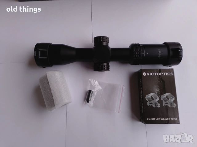 Оптика Victoptics 2-7x32 с подсветка,пушка,карабина, снимка 4 - Оборудване и аксесоари за оръжия - 53718803