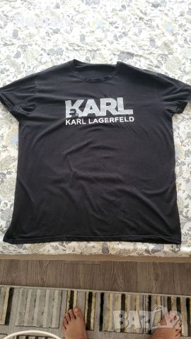 Тениска Karl Lagerfeld XXL, снимка 1 - Тениски - 45791702