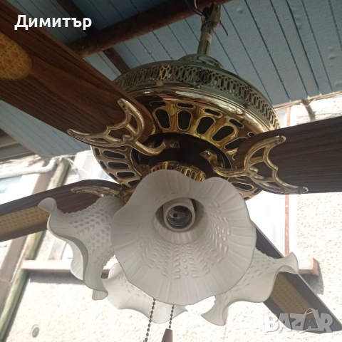 Полюлей с вентилатор , снимка 8 - Лампи за таван - 53582366