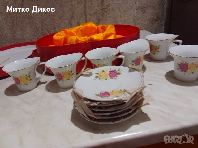 Сервиз а кафе чай нов 12 части