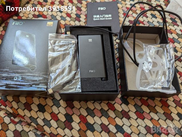 Portable DAC/Headphone amplifier Fiio Q3 MQA, снимка 3 - Ресийвъри, усилватели, смесителни пултове - 46574367