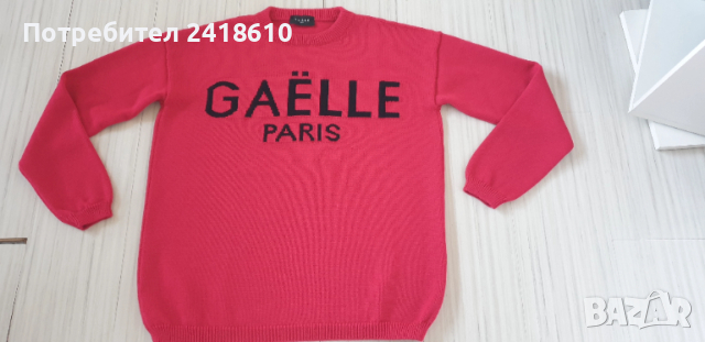 Gaelle Paris Made in Italy Wool Jumper Oversize Mens Size L / XL НОВО! ОРИГИНАЛ! Мъжки Пуловер!