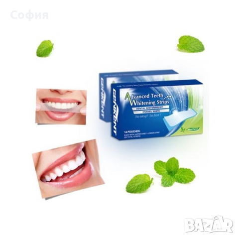 Избелващи ленти за зъби Advanced Teeth Whitening Strips, снимка 3 - Други - 45039345