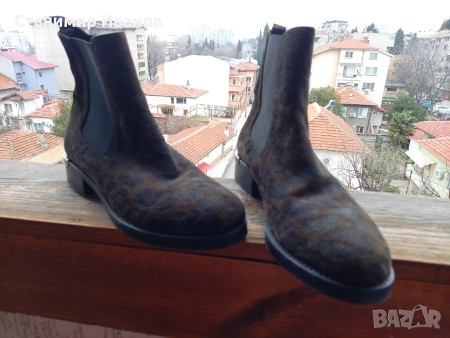 Боти естествена кожа