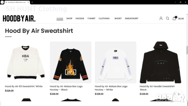 HOOD BY AIR Размер M мъжка блуза с дълъг ръкав 18-65, снимка 2 - Блузи - 53296439