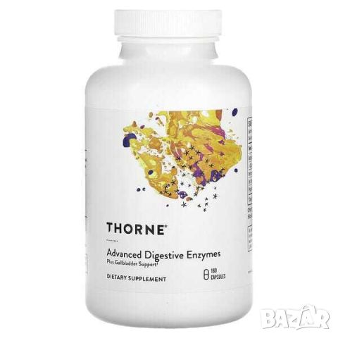 Thorne Усъвършенствани храносмилателни ензими, 180 капсули, снимка 1 - Хранителни добавки - 45894015