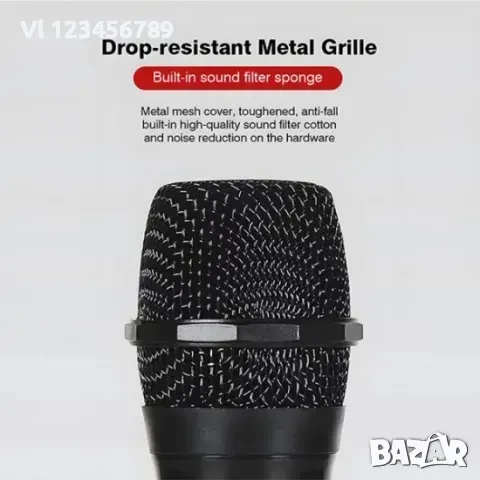 Двойка безжични микрофони WG-22, 2, предавател, приемник, снимка 7 - Микрофони - 50702671