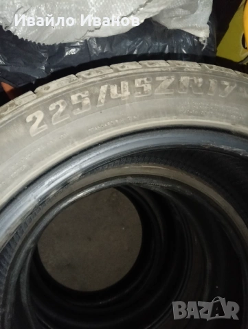Летни гуми 225/45/17, снимка 6 - Гуми и джанти - 54298225
