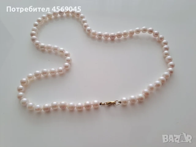 Перлено колие, снимка 3 - Колиета, медальони, синджири - 51413675