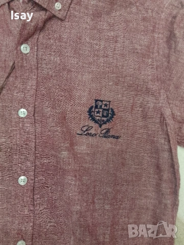 Мъжка риза ЛОРО ПИАНА, снимка 3 - Ризи - 53918901