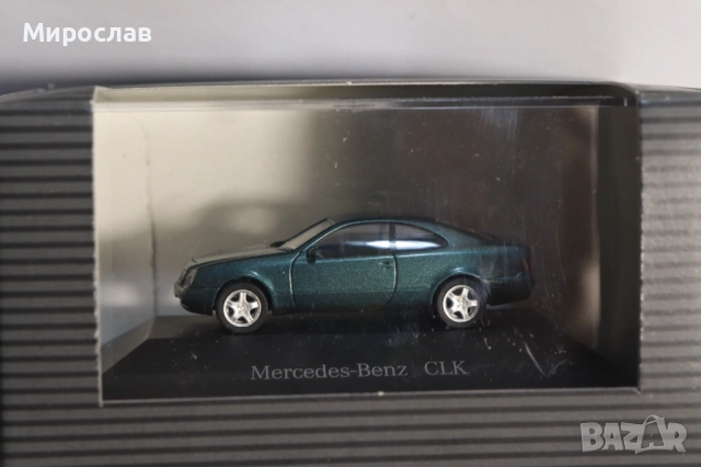 HERPA H0 1/87 MERCEDES BENZ CLK КОЛИЧКА МОДЕЛ, снимка 3 - Колекции - 53629814