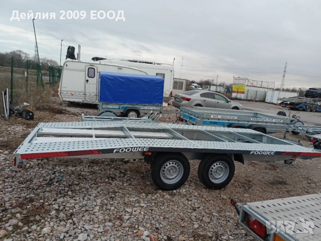 Платформа 5.00м. / 2.10м./ 2700кг. / ПОД НАЕМ, снимка 5 - Ремаркета - 53384339