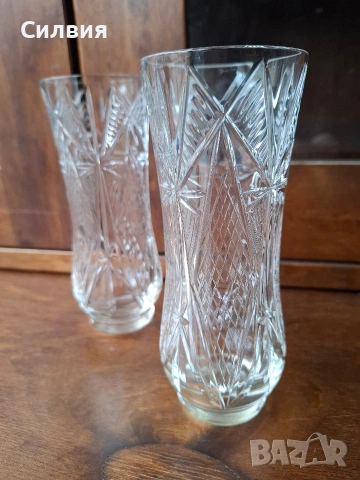 Ретро кристални вазички, снимка 8 - Колекции - 53917780